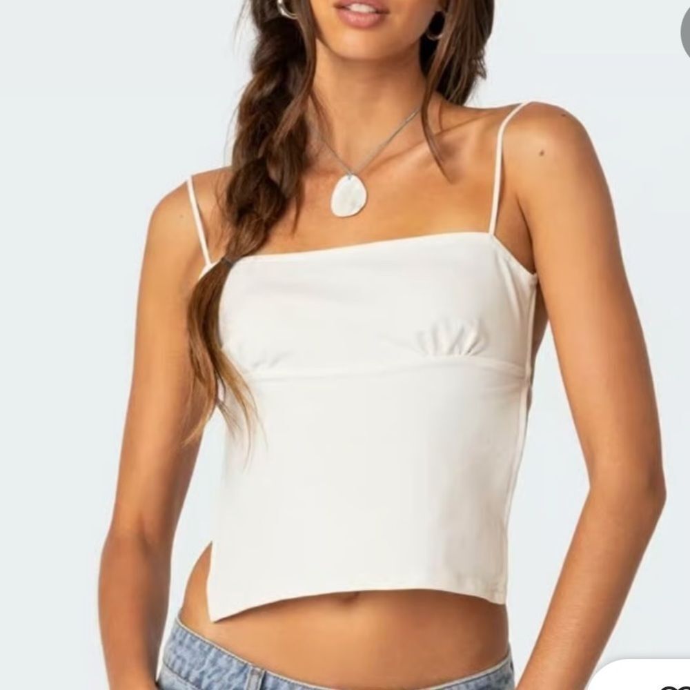 Brandy Melville White Camisole Top